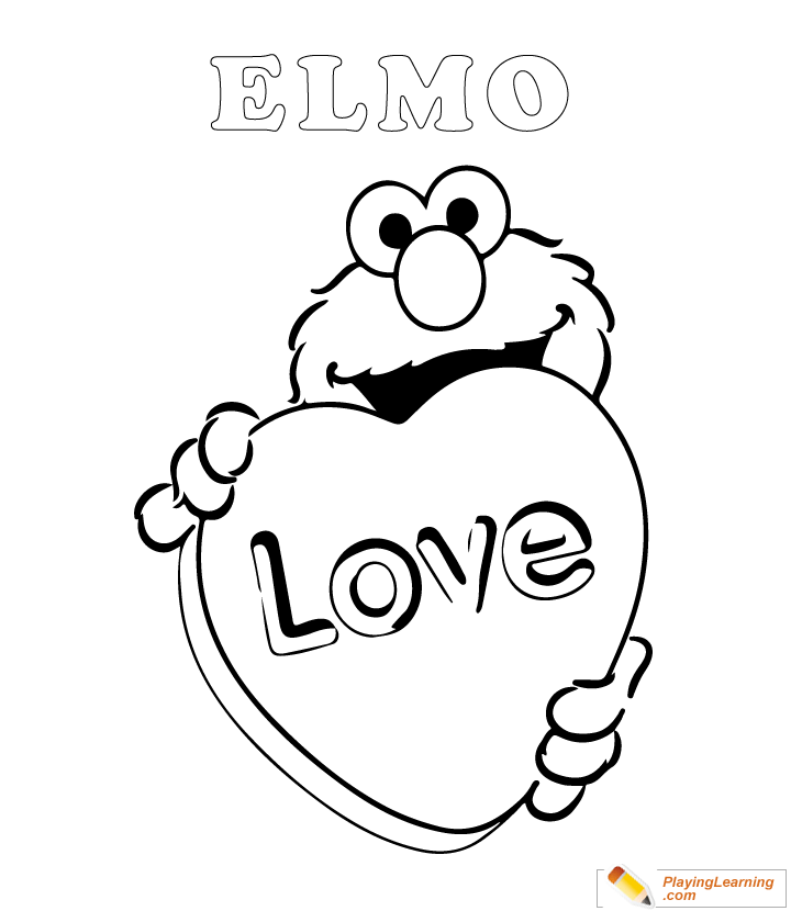 101 Free Elmo Coloring Pages for Kids Printable 41