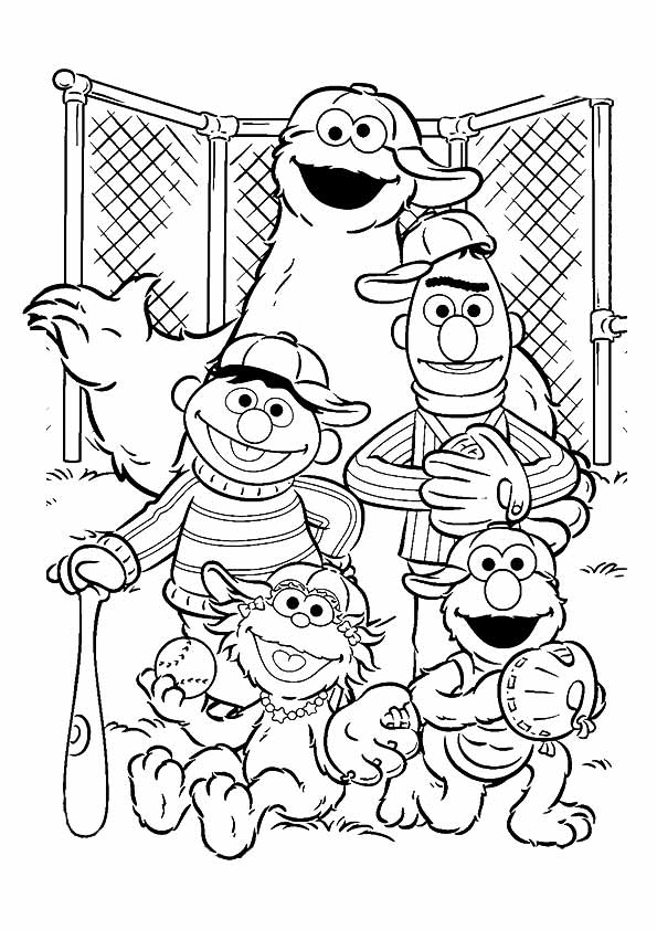 101 Free Elmo Coloring Pages for Kids Printable 42