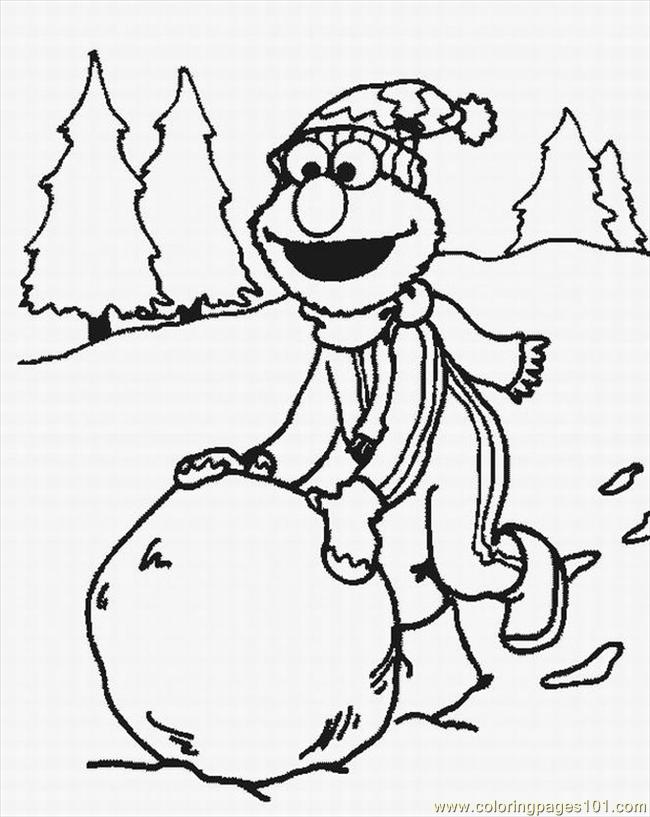 101 Free Elmo Coloring Pages for Kids Printable 59