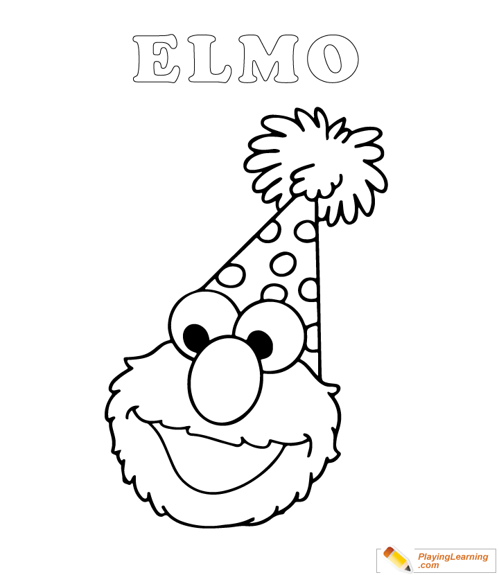 101 Free Elmo Coloring Pages for Kids Printable 61