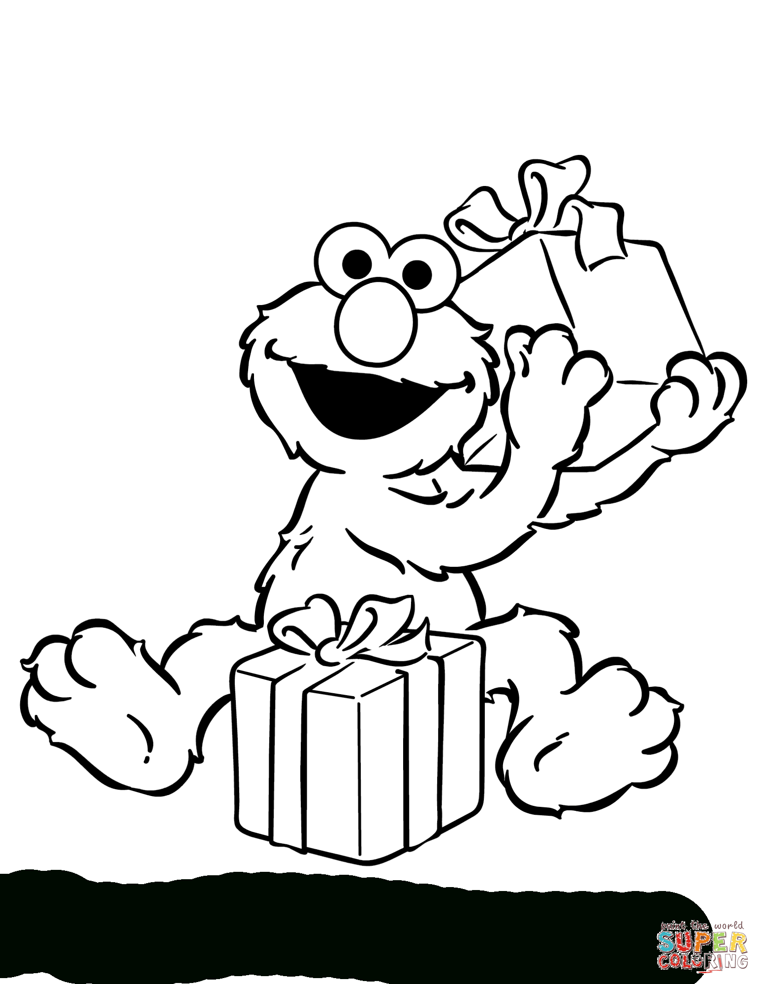 101 Free Elmo Coloring Pages for Kids Printable 64