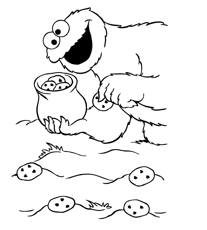 101 Free Elmo Coloring Pages for Kids Printable 7