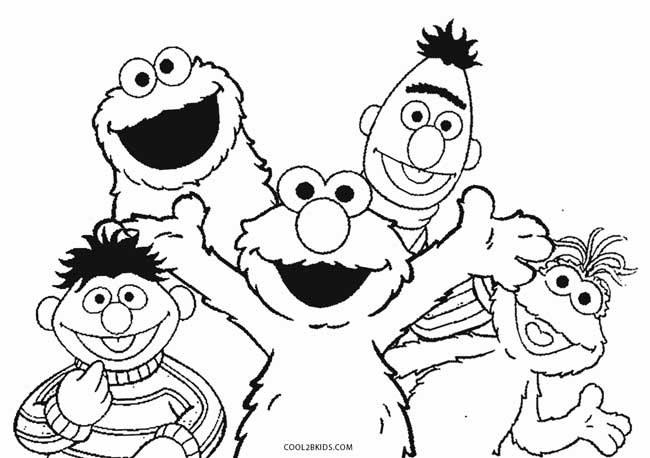 101 Free Elmo Coloring Pages for Kids Printable 72