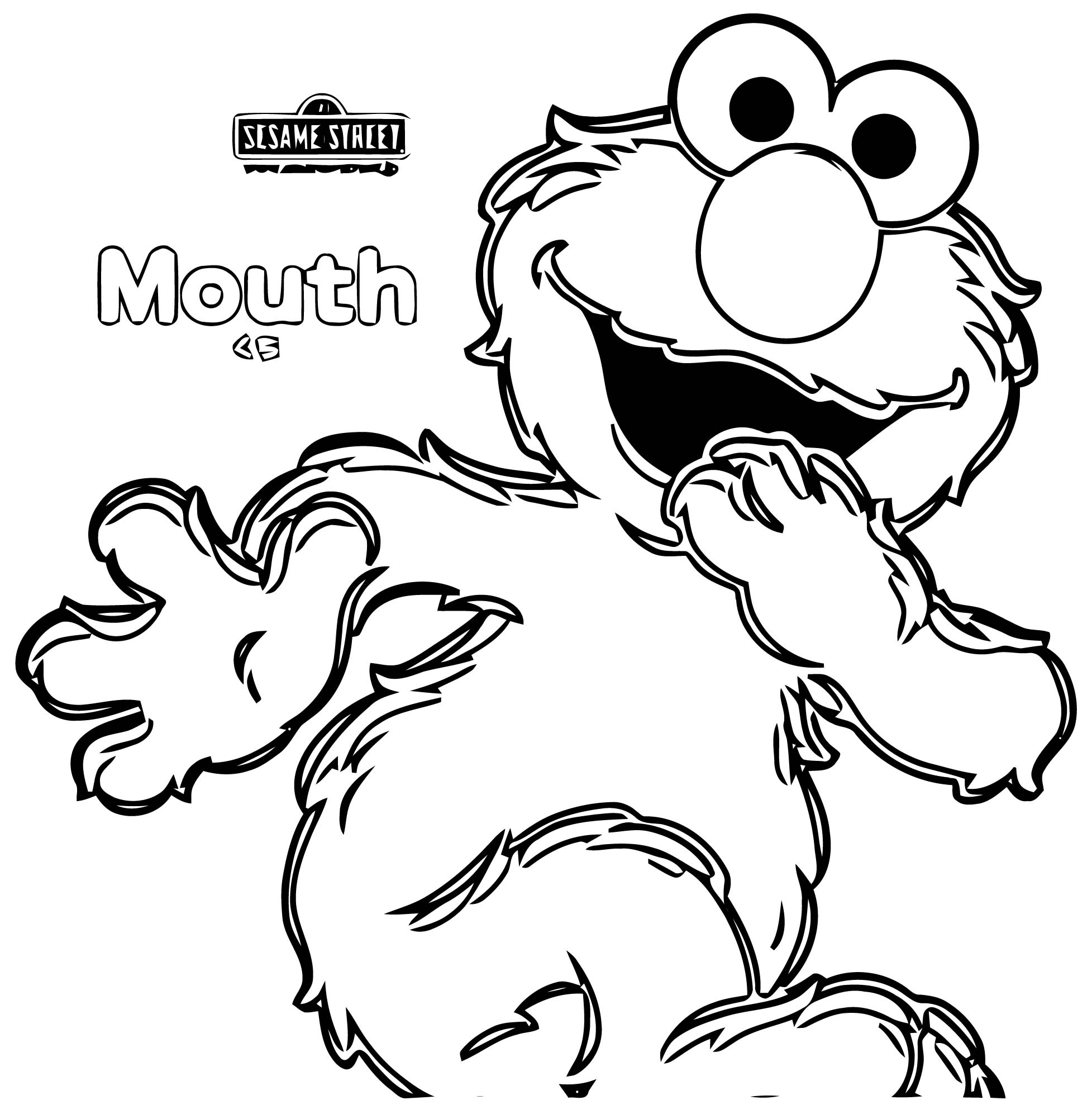 101 Free Elmo Coloring Pages for Kids Printable 74