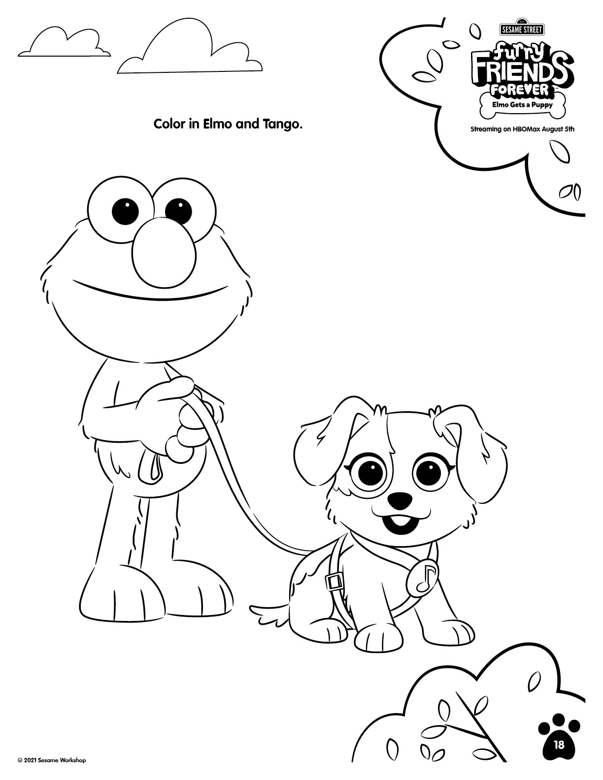 101 Free Elmo Coloring Pages for Kids Printable 75