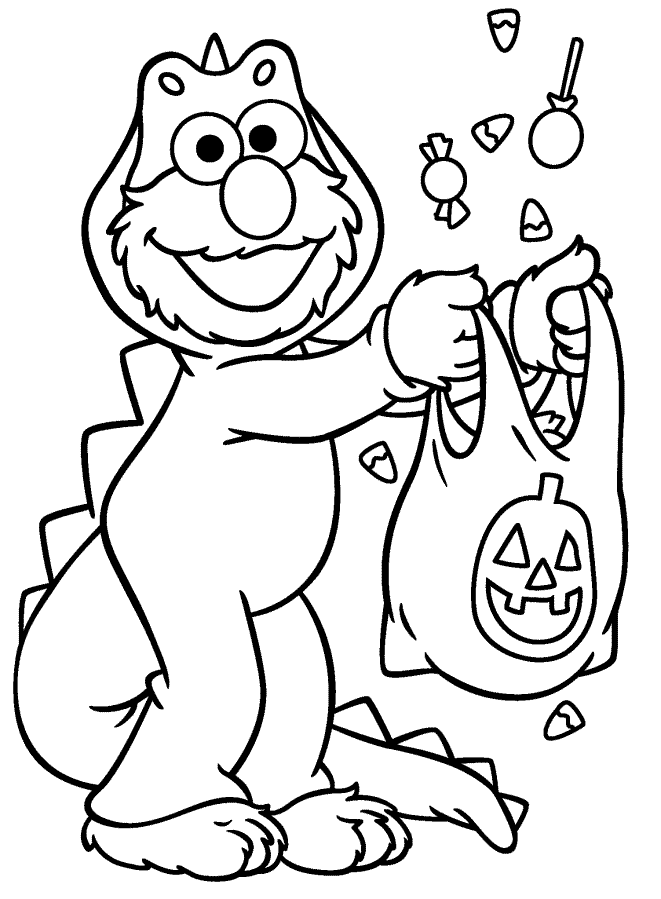 101 Free Elmo Coloring Pages for Kids Printable 78