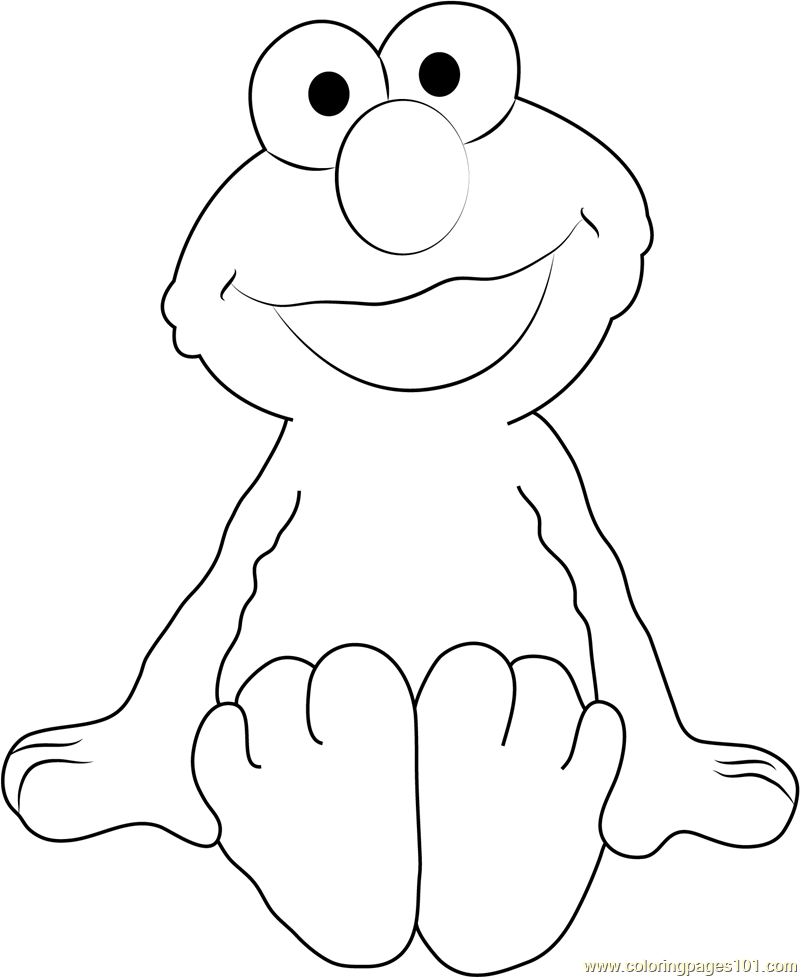 101 Free Elmo Coloring Pages for Kids Printable 83