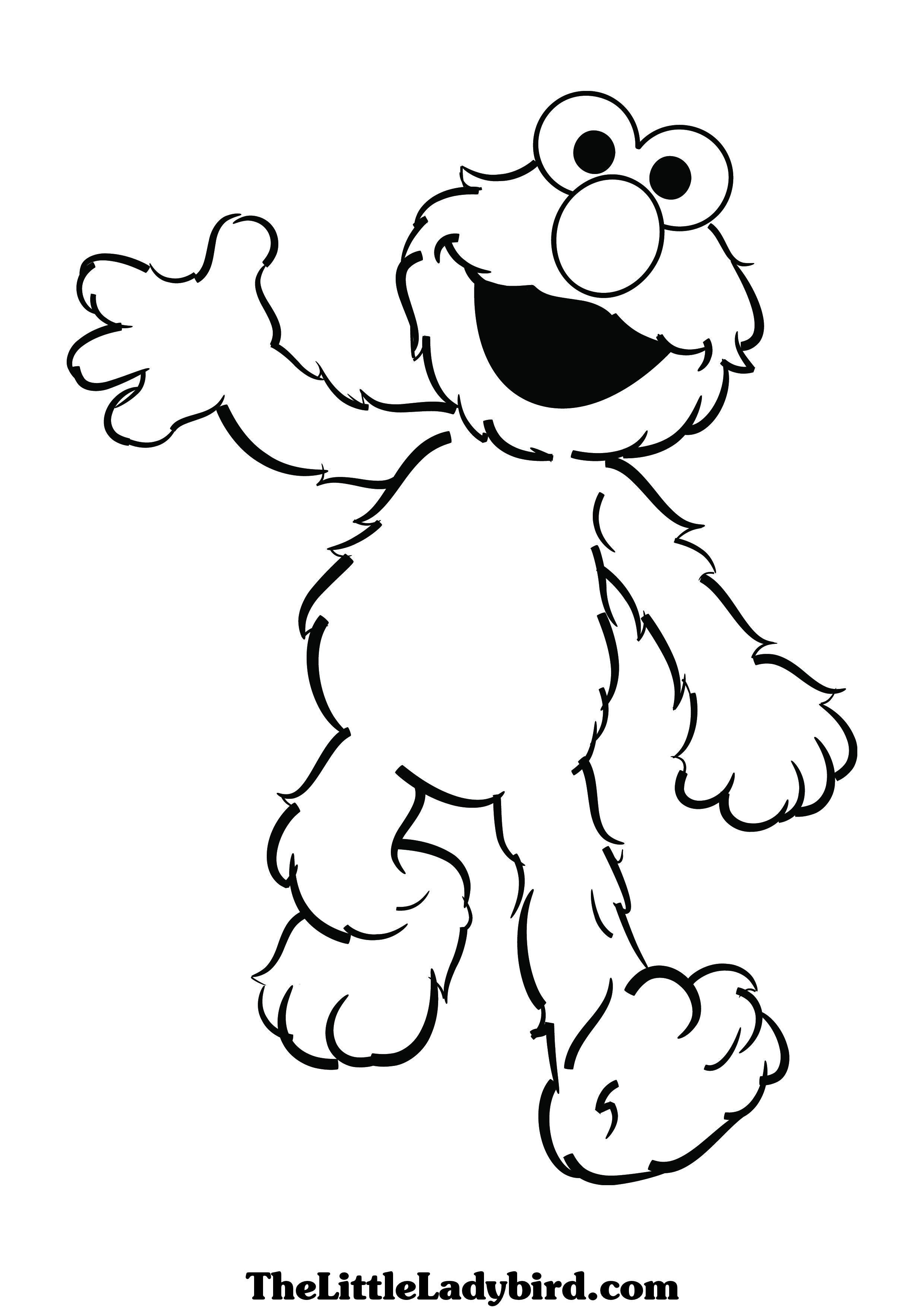 101 Free Elmo Coloring Pages for Kids Printable 84