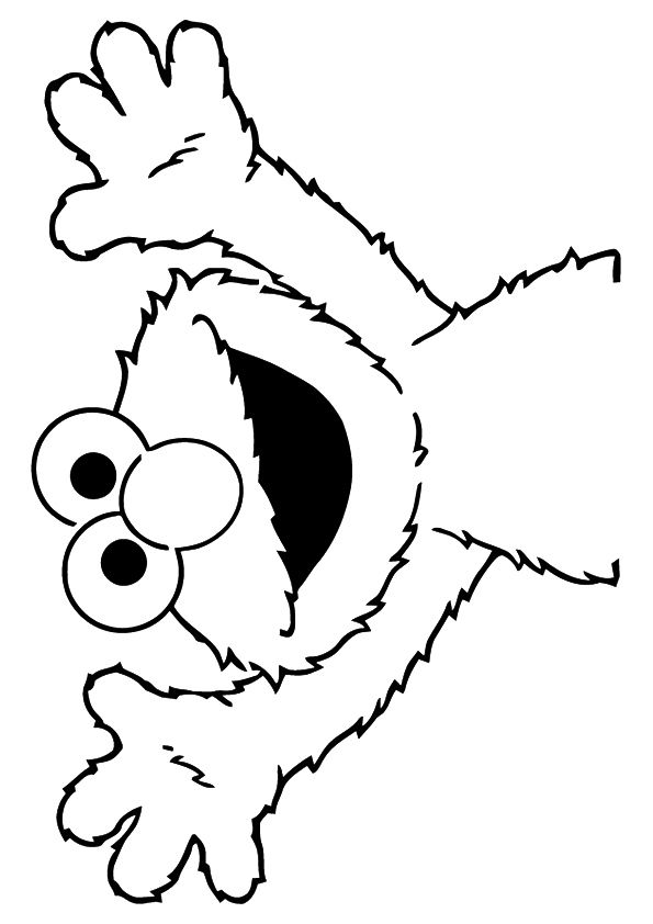 101 Free Elmo Coloring Pages for Kids Printable 85