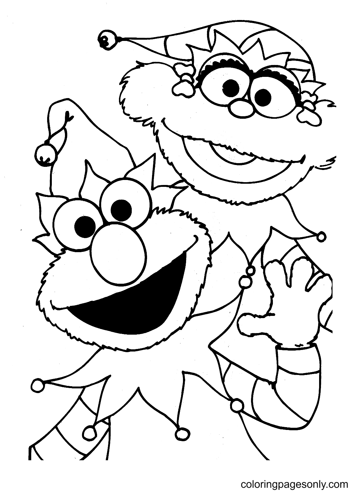 101 Free Elmo Coloring Pages for Kids Printable 86