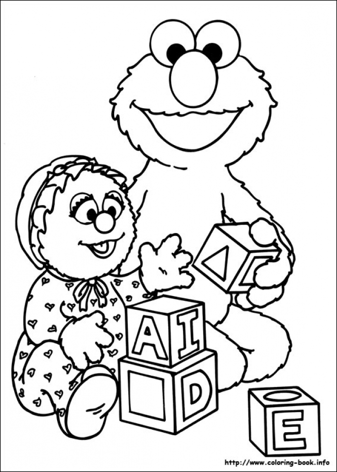 101 Free Elmo Coloring Pages for Kids Printable 88