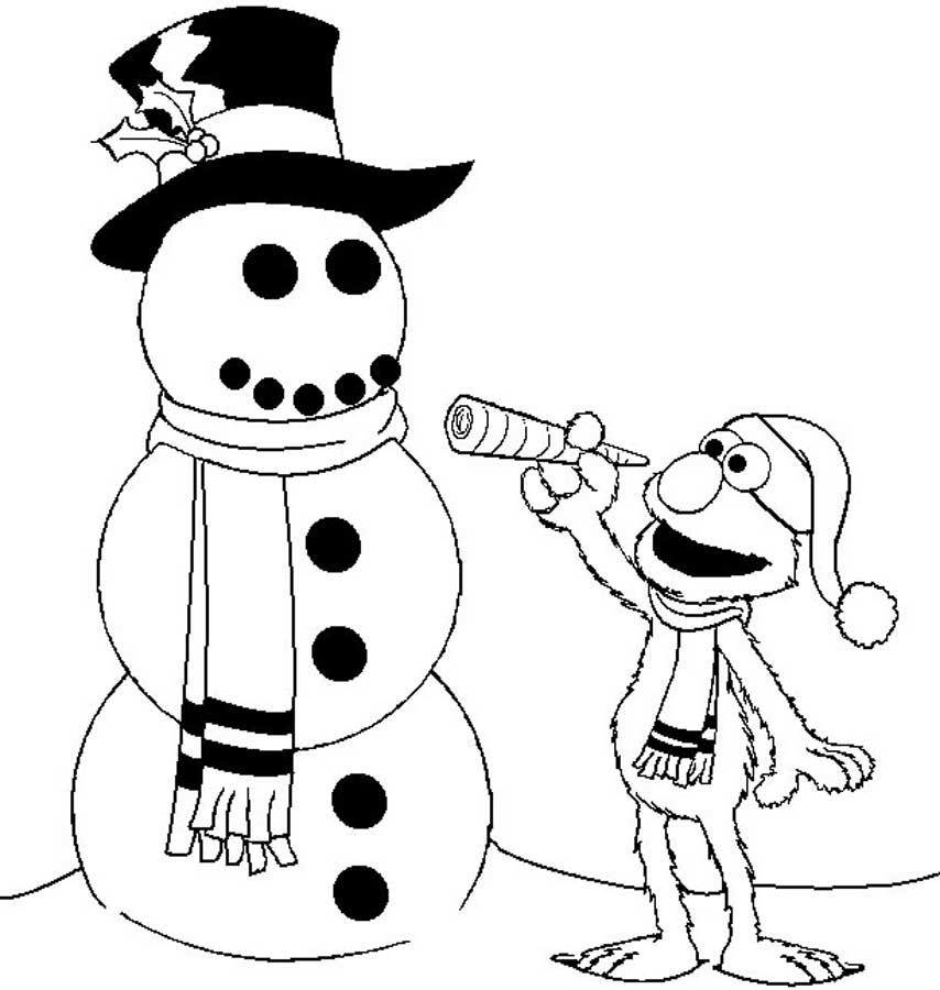 101 Free Elmo Coloring Pages for Kids Printable 94