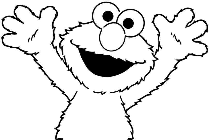 101 Free Elmo Coloring Pages for Kids Printable 98