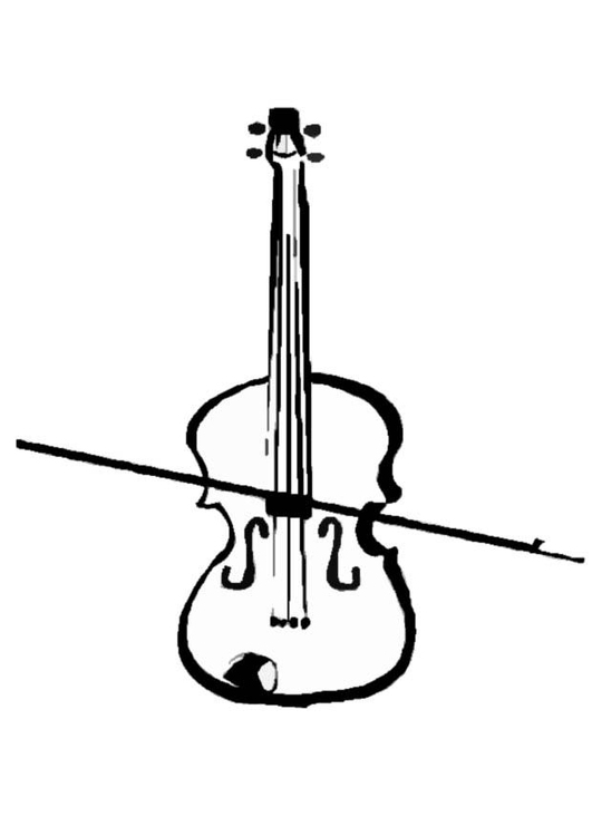 109 Violin Coloring Pages Printable 109