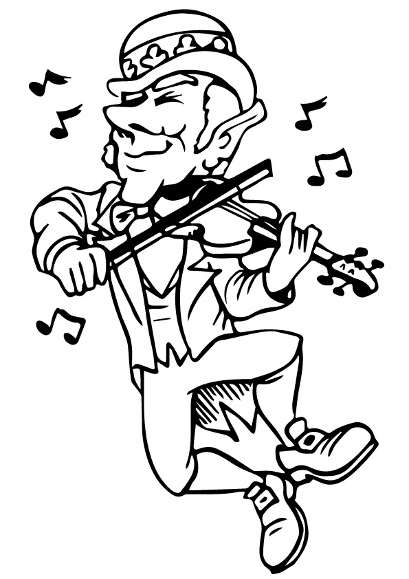 109 Violin Coloring Pages Printable 93