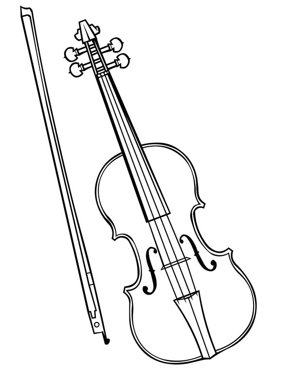 109 Violin Coloring Pages Printable 97