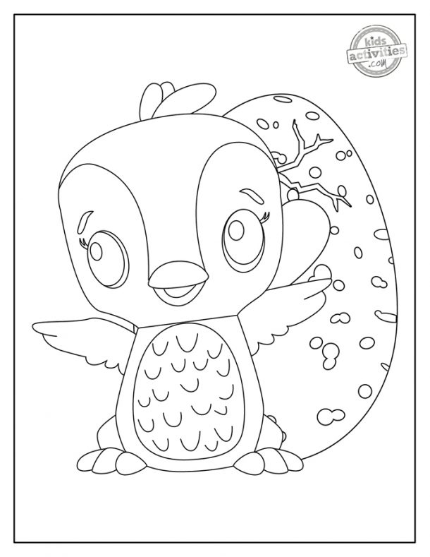 110 Hatchimals Coloring Pages Printable 108