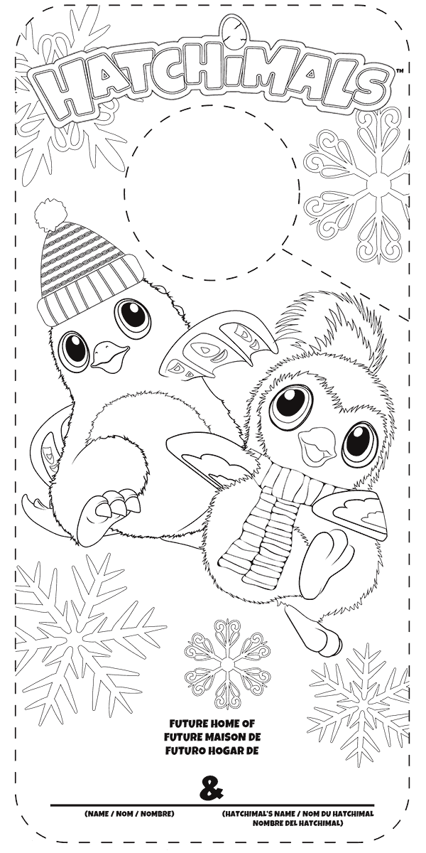 110 Hatchimals Coloring Pages Printable 17