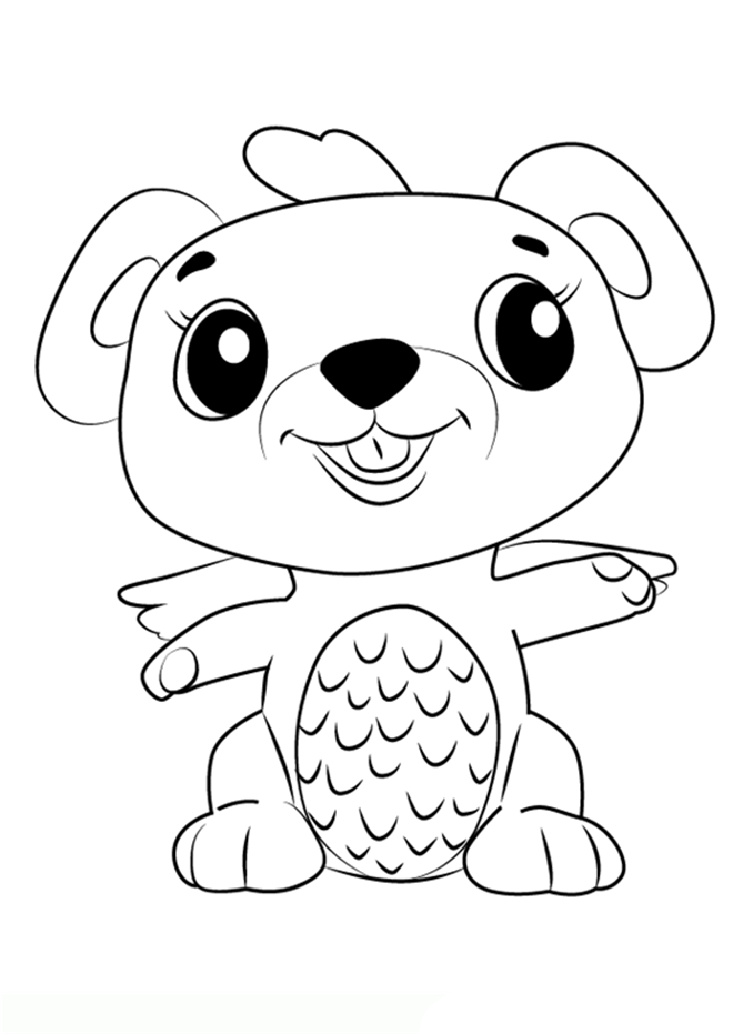 110 Hatchimals Coloring Pages Printable 29