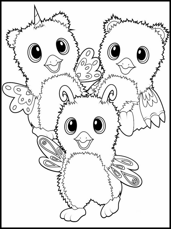 110 Hatchimals Coloring Pages Printable 32