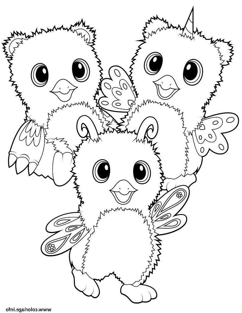 110 Hatchimals Coloring Pages Printable 37