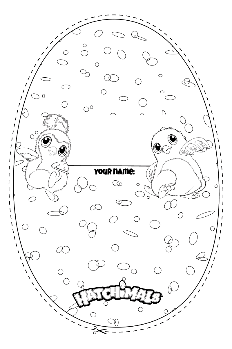 110 Hatchimals Coloring Pages Printable 38