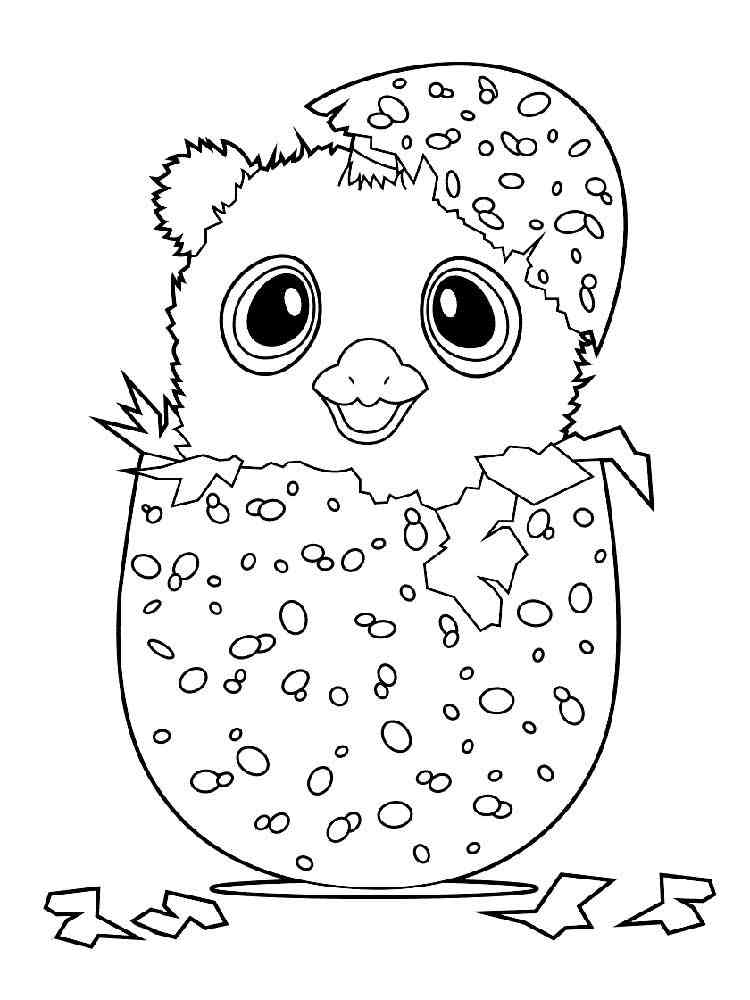 110 Hatchimals Coloring Pages Printable 45