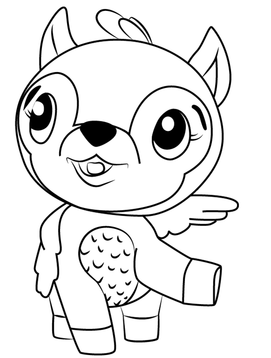 110 Hatchimals Coloring Pages Printable 46