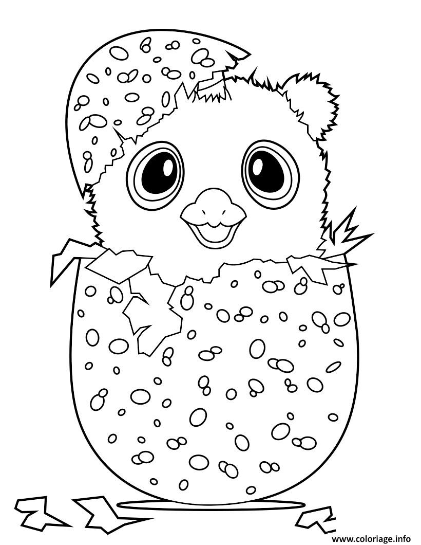 110 Hatchimals Coloring Pages Printable 54