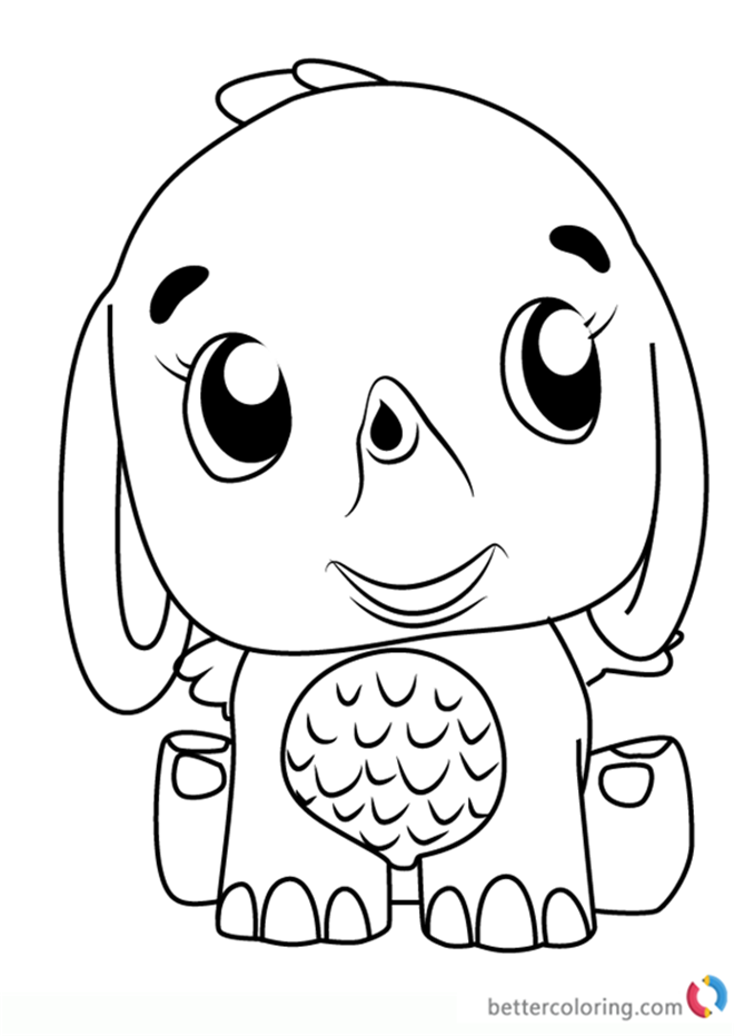 110 Hatchimals Coloring Pages Printable 56