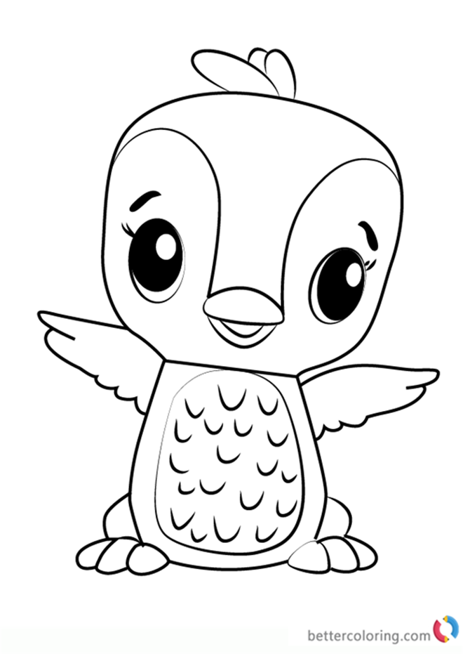 110 Hatchimals Coloring Pages Printable 68