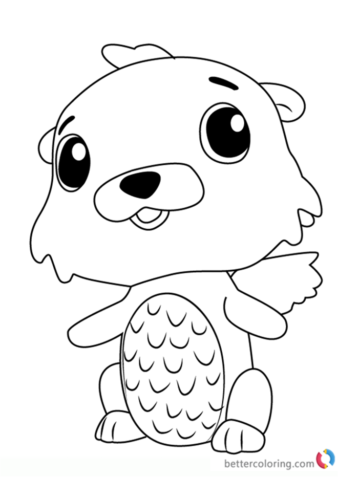 110 Hatchimals Coloring Pages Printable 69