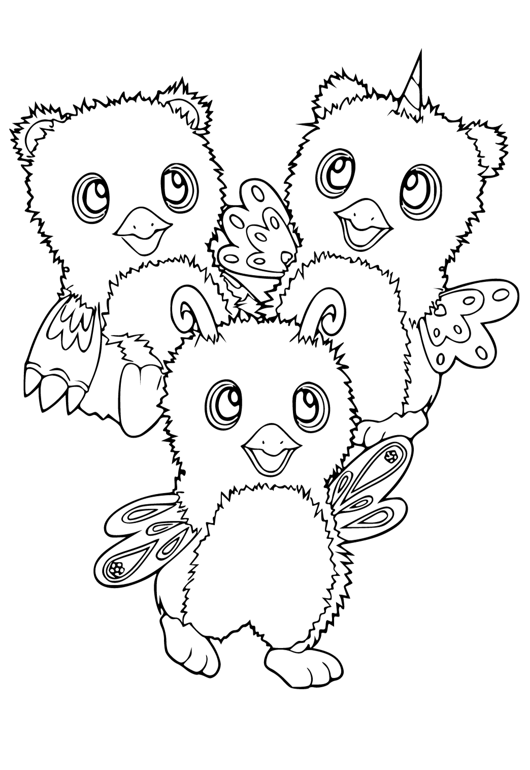 110 Hatchimals Coloring Pages Printable 72