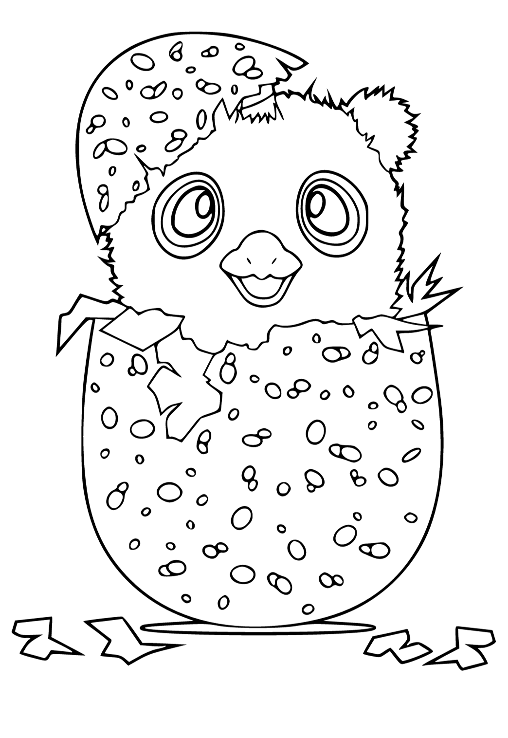 110 Hatchimals Coloring Pages Printable 73