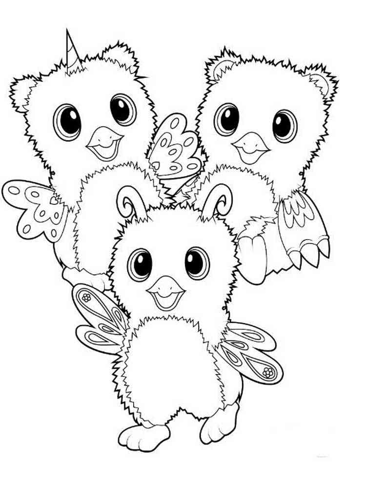 110 Hatchimals Coloring Pages Printable 74