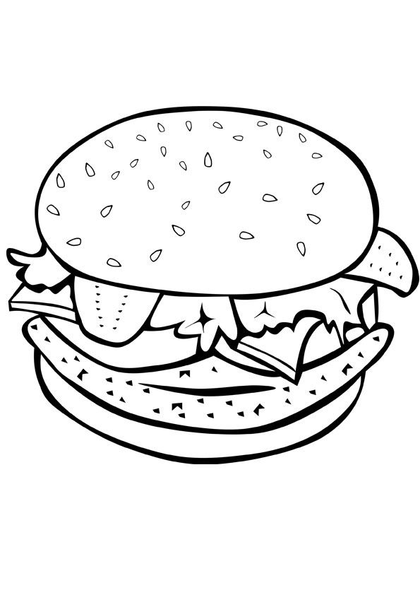 116 French Fries Coloring Pages Printable 11