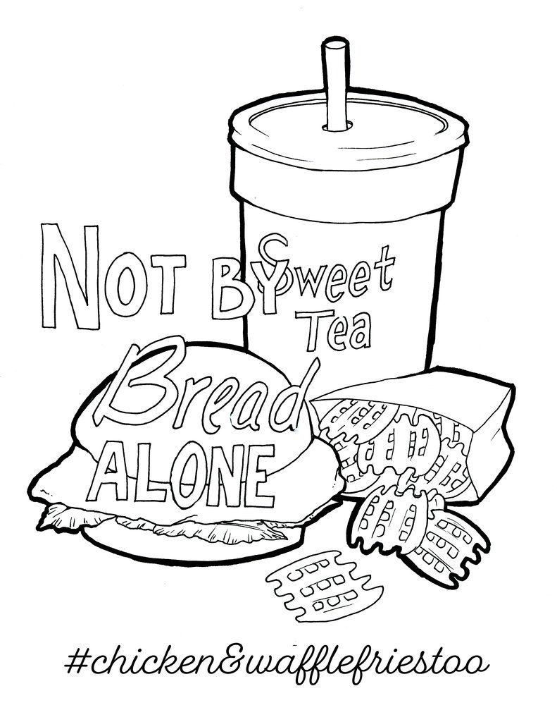 116 French Fries Coloring Pages Printable 27