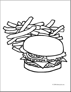 116 French Fries Coloring Pages Printable 59