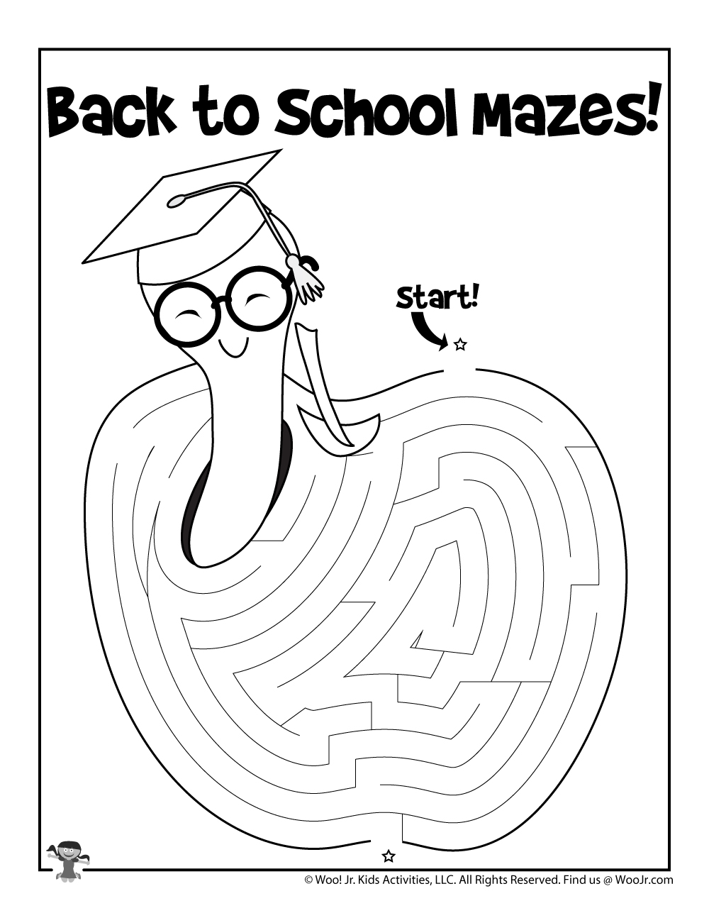 141 Challenging Thanksgiving Mazes Printable 10