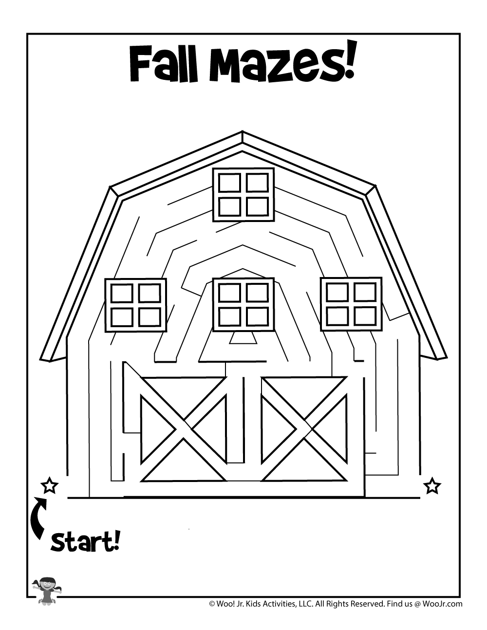 141 Challenging Thanksgiving Mazes Printable 104