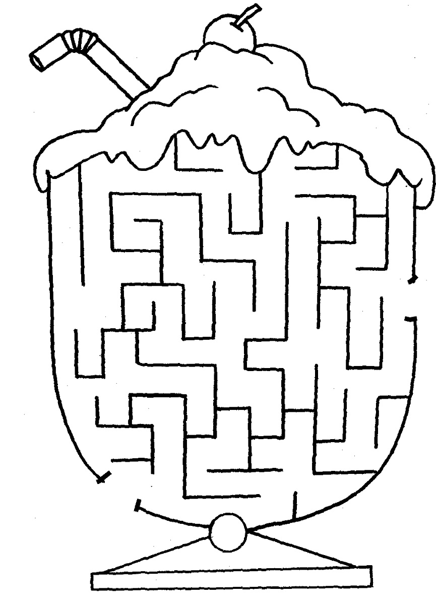 141 Challenging Thanksgiving Mazes Printable 107