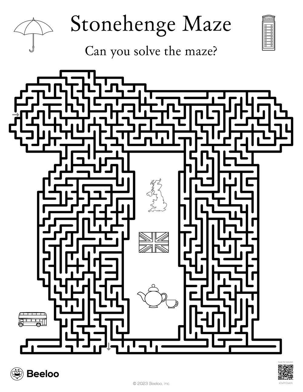 141 Challenging Thanksgiving Mazes Printable 12