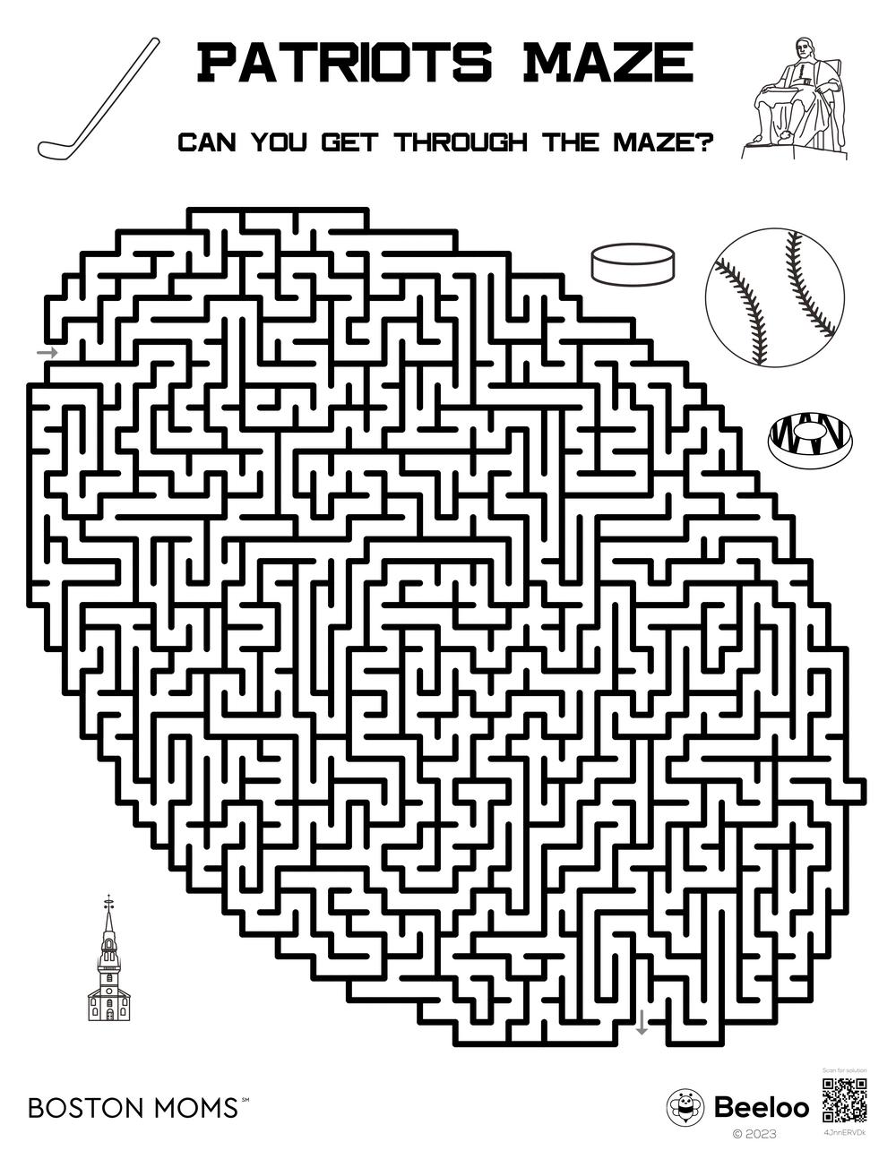 141 Challenging Thanksgiving Mazes Printable 122