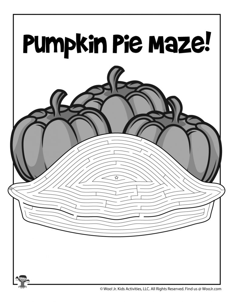 141 Challenging Thanksgiving Mazes Printable 126