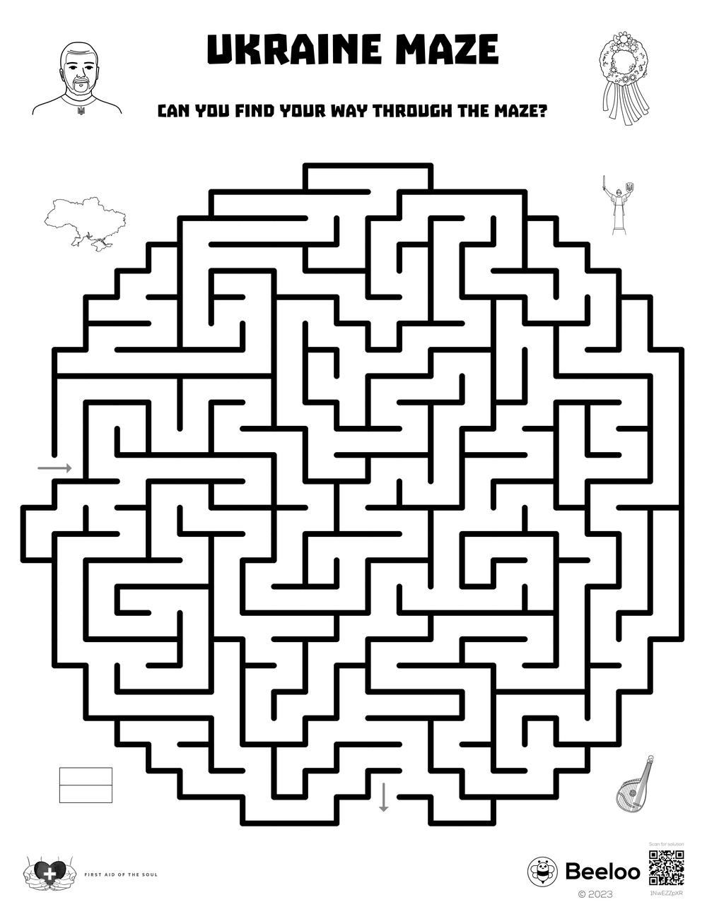 141 Challenging Thanksgiving Mazes Printable 27