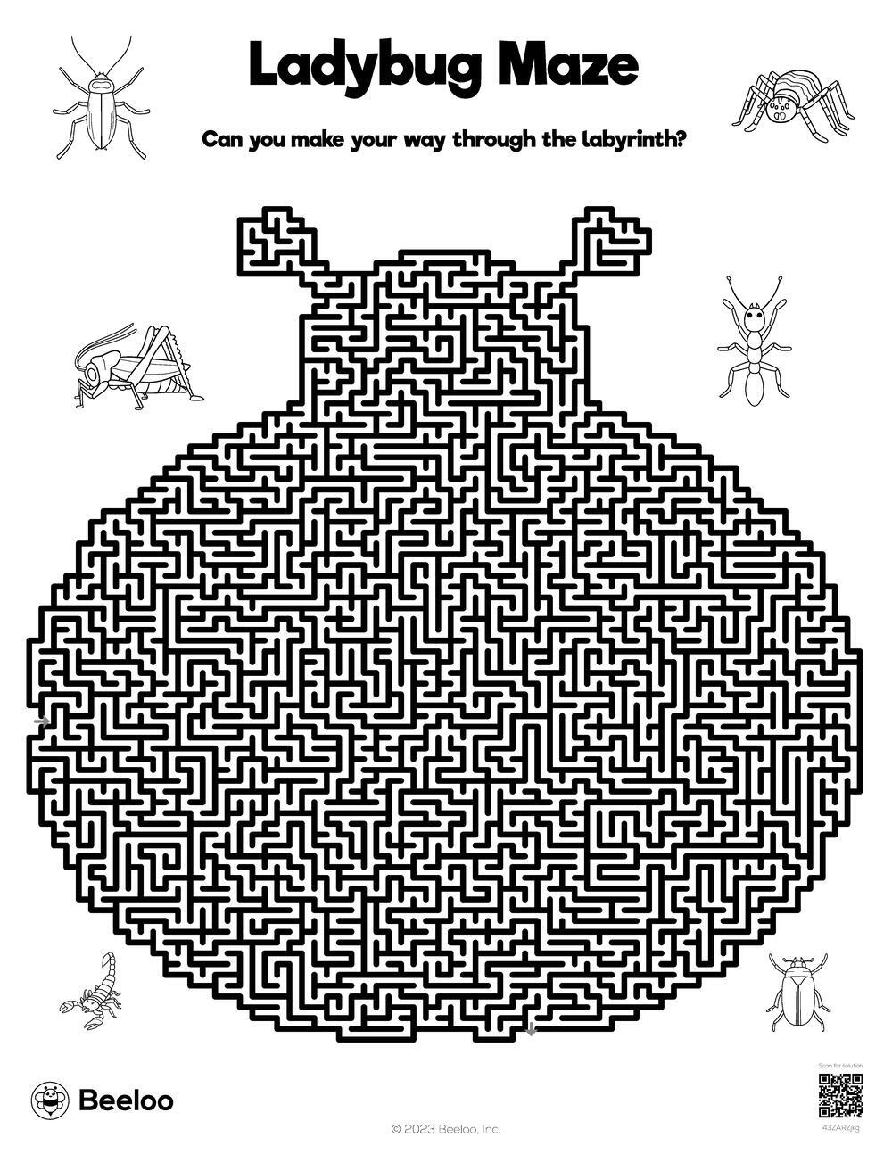 141 Challenging Thanksgiving Mazes Printable 33