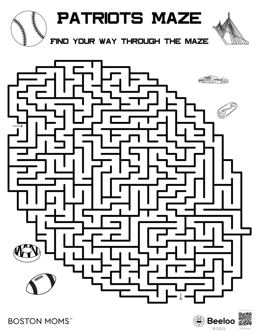 141 Challenging Thanksgiving Mazes Printable 44