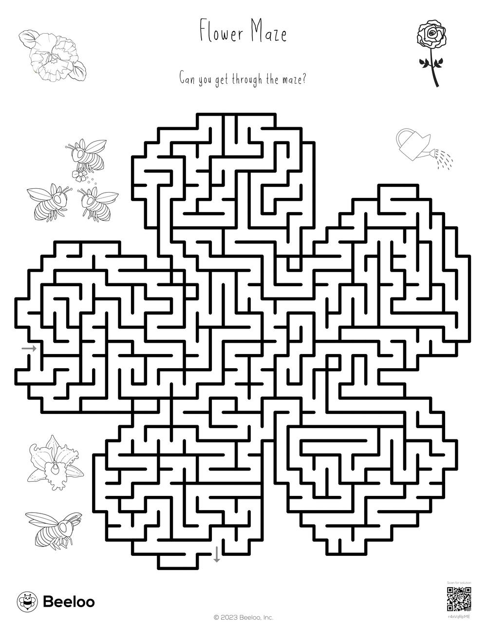 141 Challenging Thanksgiving Mazes Printable 46