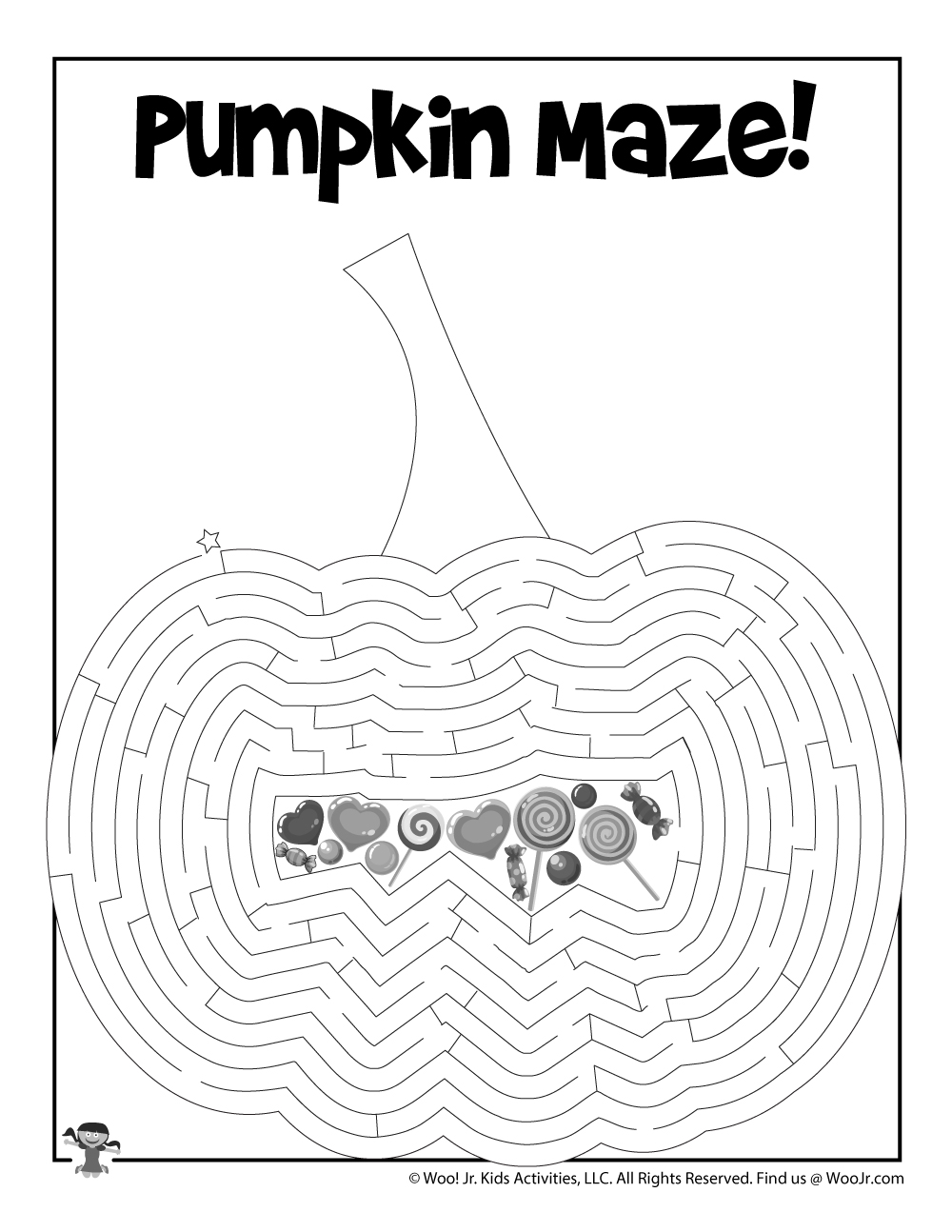 141 Challenging Thanksgiving Mazes Printable 52