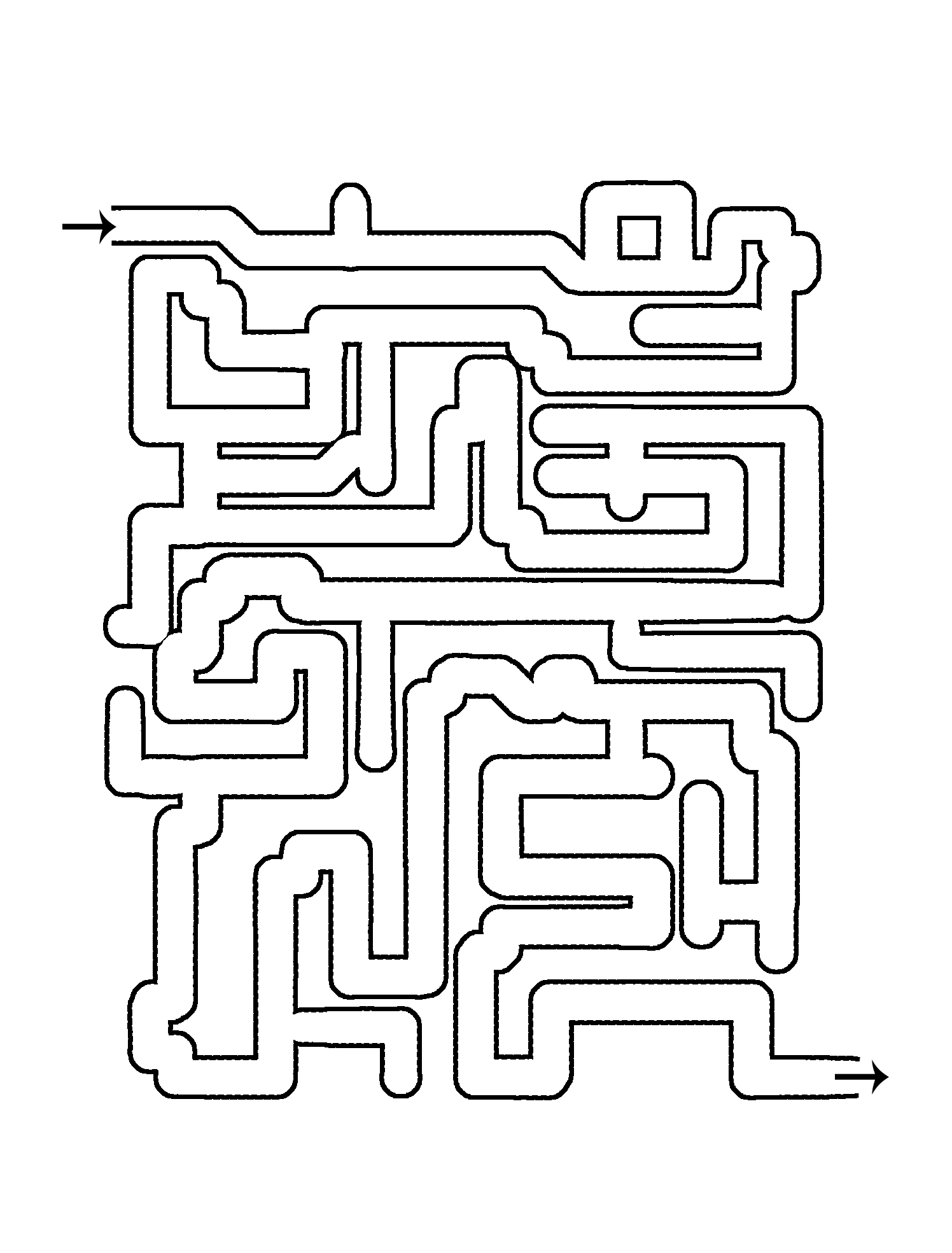 141 Challenging Thanksgiving Mazes Printable 63